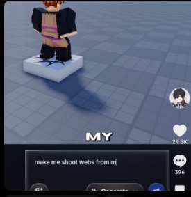 The Roblox TikTok that hit 1.1M views